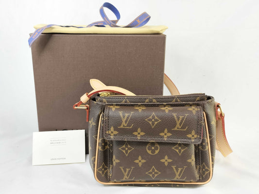 LOUIS VUITTON Monogram M51165 Viva Cite PM Shoulder Bag
