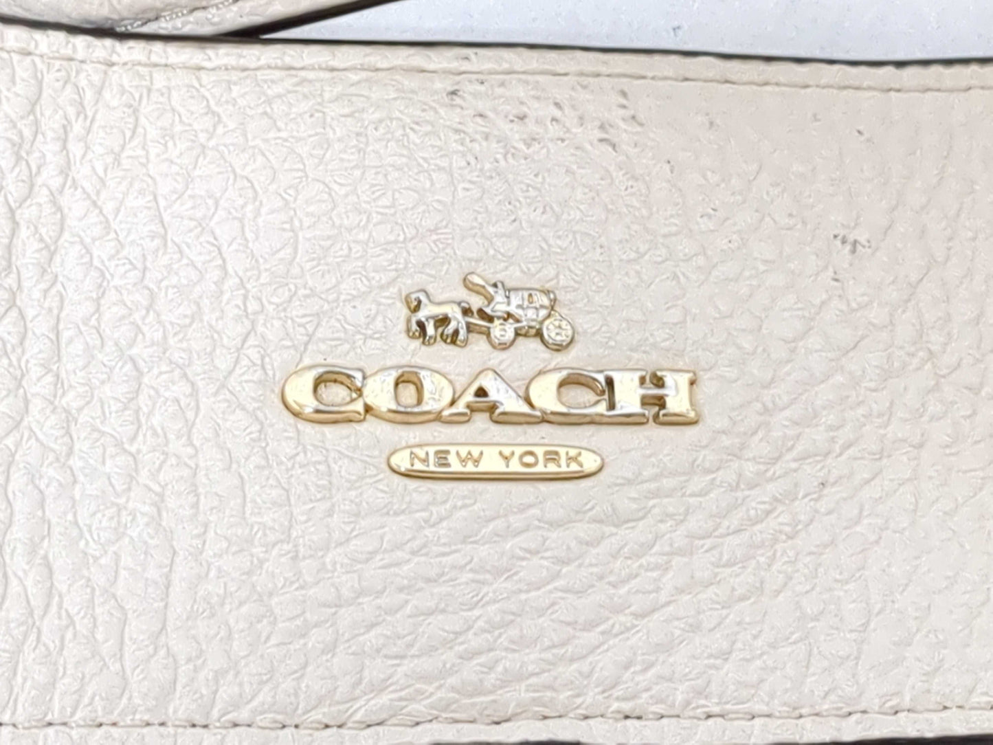 COACH 3-Piece Leather Kate Spade/Michael Kors Handbag