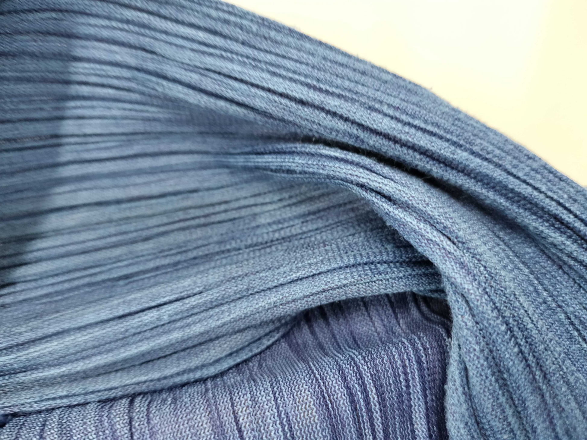 ISSEY MIYAKE Pleats Please Top, Long Sleeve, Navy Blue