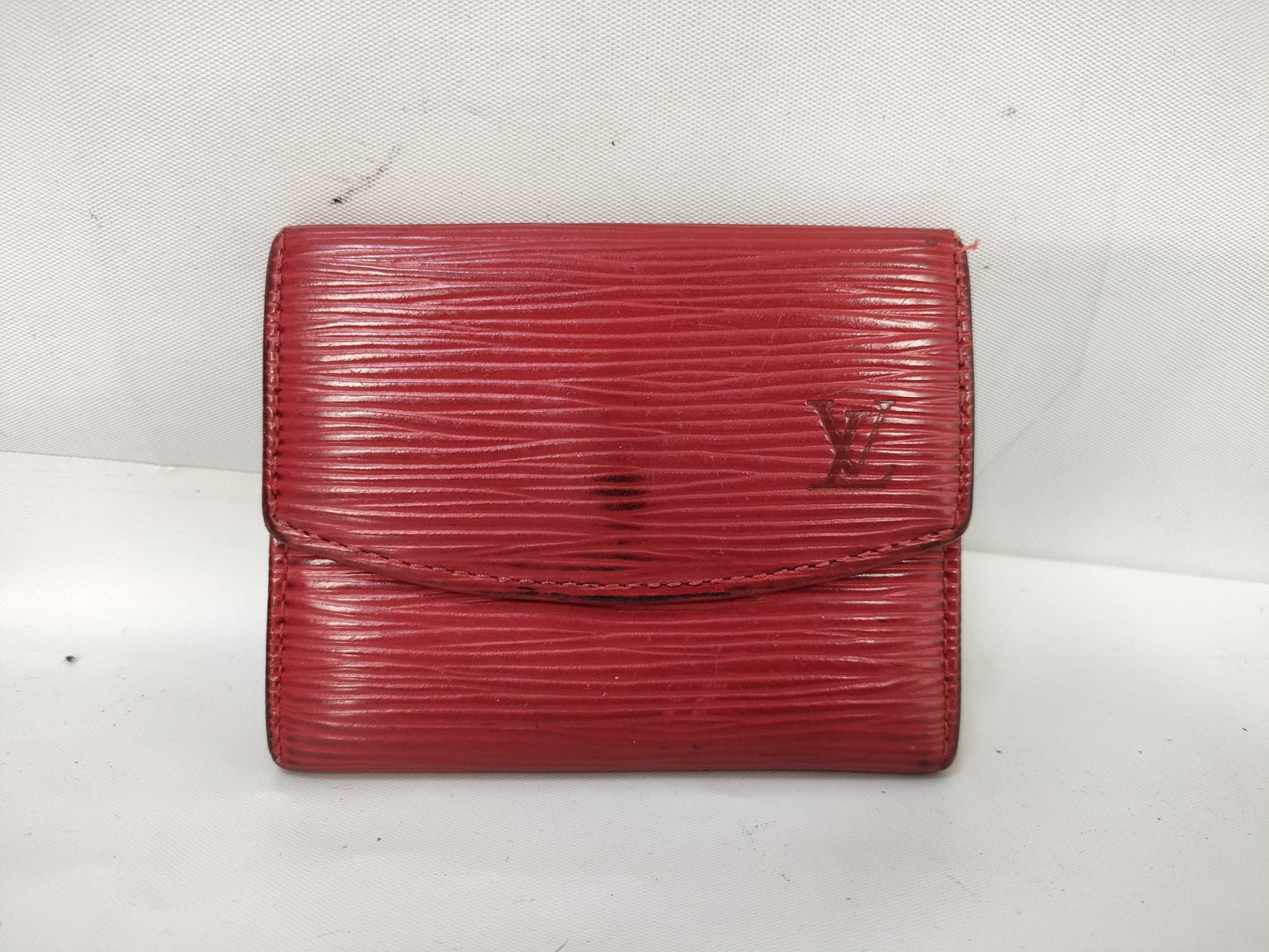 LOUIS VUITTON Epi Porte Monnaie Sample M6341E Coin Case