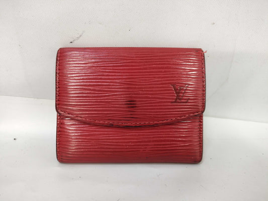 LOUIS VUITTON Epi Porte Monnaie Sample M6341E Coin Case
