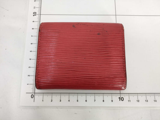 LOUIS VUITTON Epi Porte Monnaie Sample M6341E Coin Case