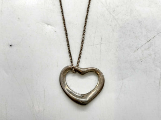 Tiffany & Co. Open Heart SV925 9.0g Necklace