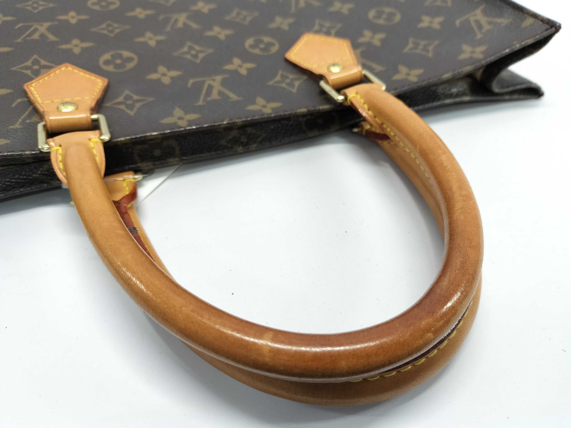 LOUIS VUITTON Monogram Sac Plat M51140 Tote Bag