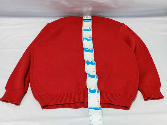 CELINE 90s Cardigan Red Cardigan