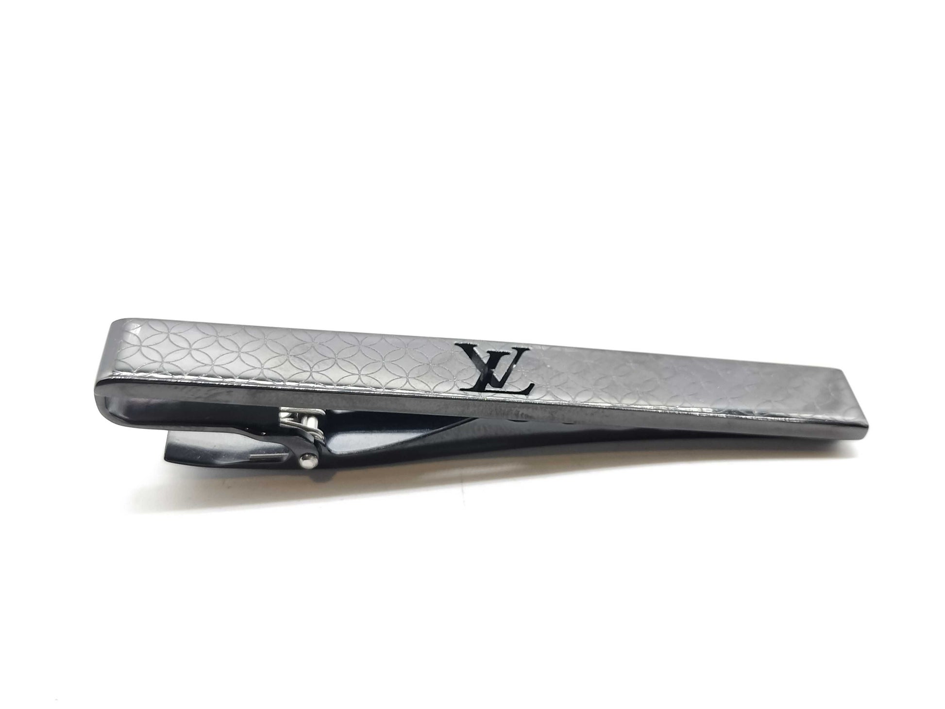 LOUIS VUITTON Damier Azur Tie Clip Tie Clip/Cufflinks