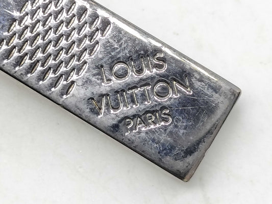 LOUIS VUITTON Damier Azur Tie Clip Tie Clip/Cufflinks