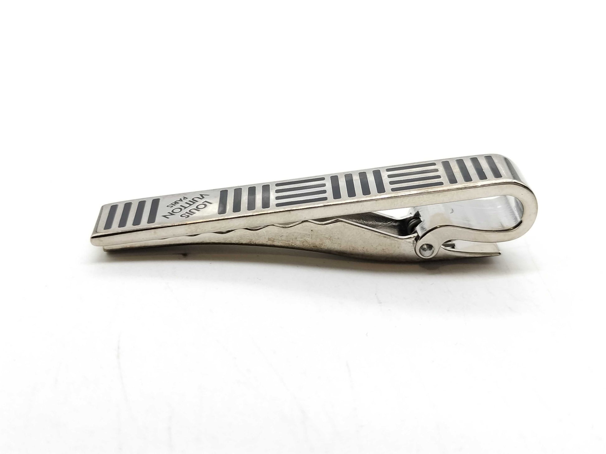 LOUIS VUITTON Damier Azur Tie Clip Tie Clip/Cufflinks