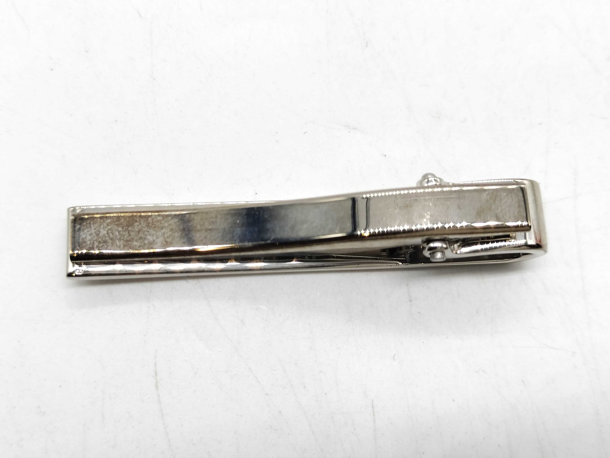 LOUIS VUITTON Damier Azur Tie Clip Tie Clip/Cufflinks