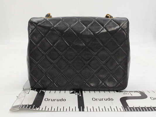 CHANEL Lambskin Matelasse 20 Single Flap/Single Chain Shoulder Bag
