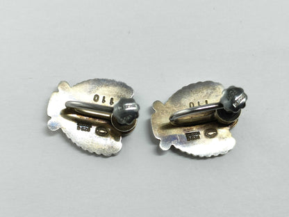 Georg Jensen Leaf SV925 8.7g Earrings