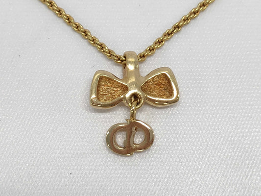 Dior Ribbon Necklace Necklace