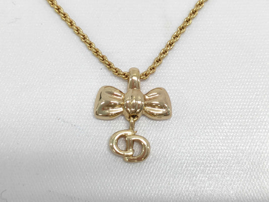 Dior Ribbon Necklace Necklace
