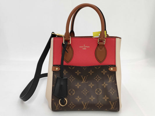 LOUIS VUITTON Monogram Fold Tote PM M45389 2WAY Handbag