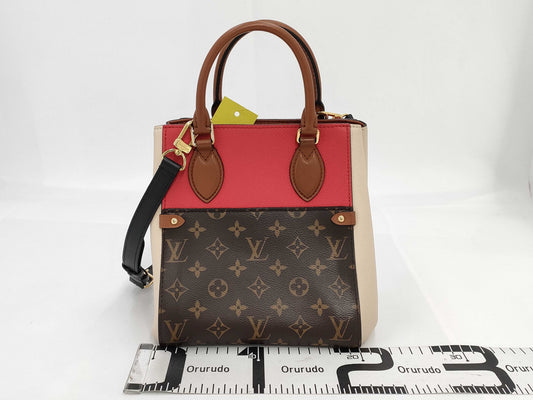 LOUIS VUITTON Monogram Fold Tote PM M45389 2WAY Handbag