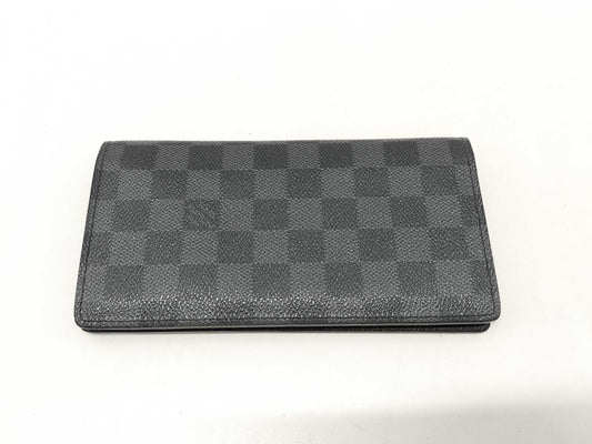 LOUIS VUITTON Damier N60017 Portefeuille Brazza Unused Wallet