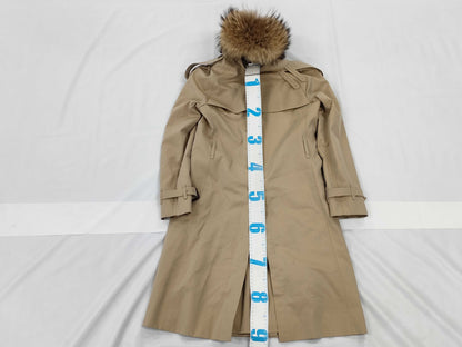 BURBERRY fur coat with tag