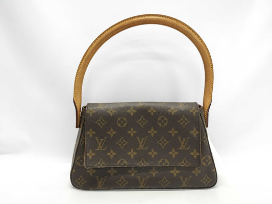 LOUIS VUITTON Monogram M51147 Mini Looping Handbag