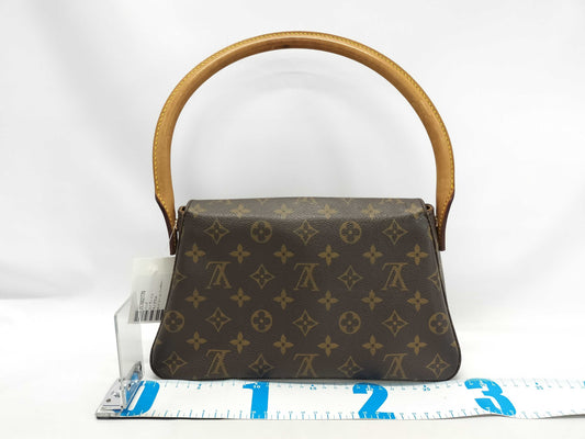 LOUIS VUITTON Monogram M51147 Mini Looping Handbag