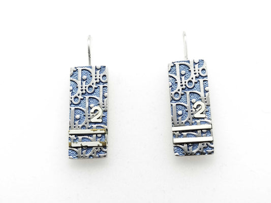 Dior blue earrings