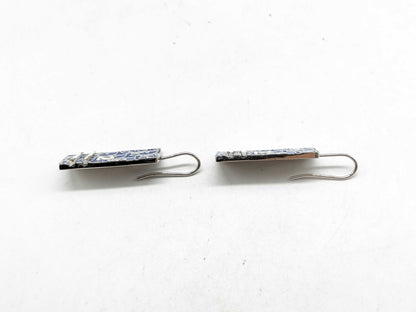 Dior blue earrings