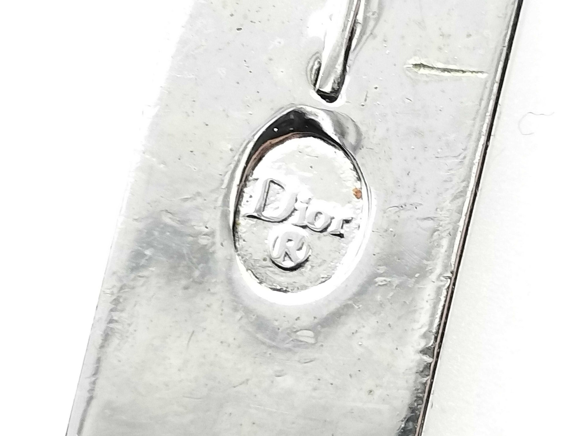 Dior blue earrings