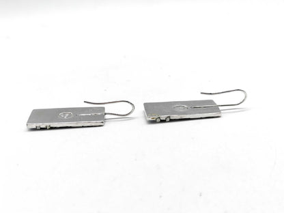 Dior blue earrings
