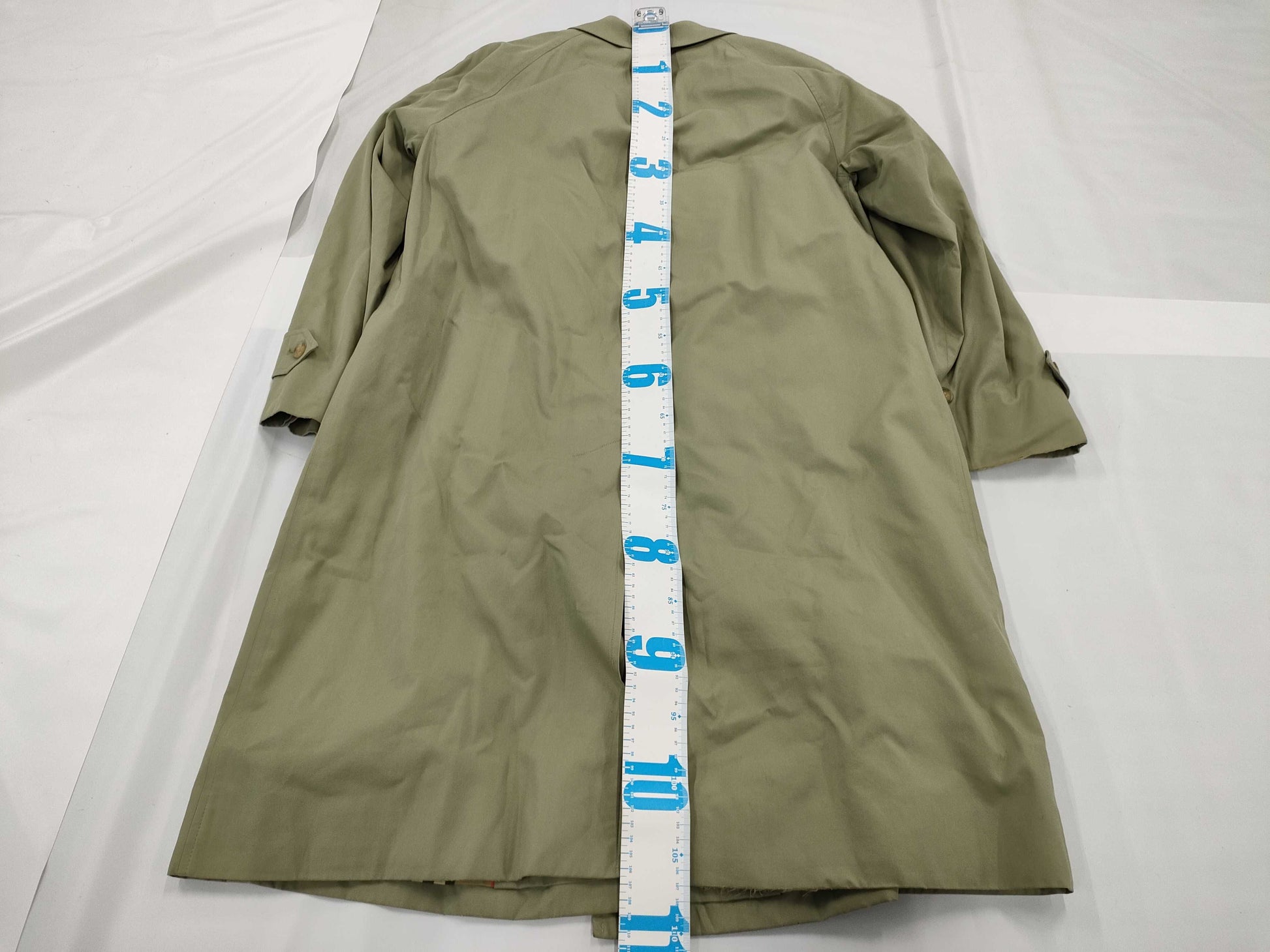 BURBERRY Long Coat with Nova Check Interior