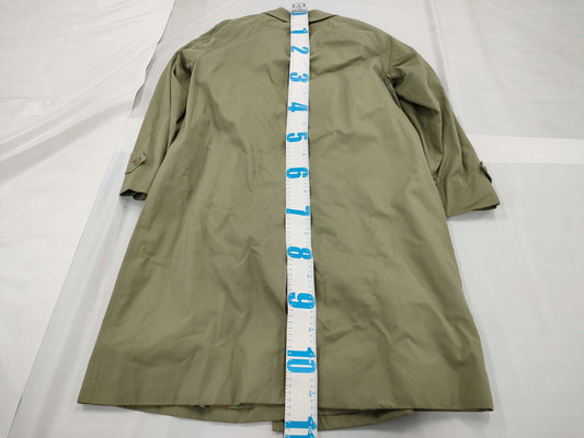BURBERRY Long Coat with Nova Check Interior