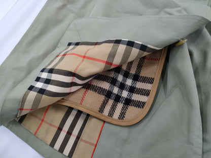 BURBERRY Long Coat with Nova Check Interior
