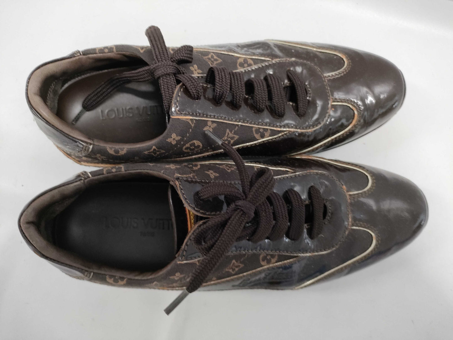 LOUIS VUITTON Enamel Men's Sneakers