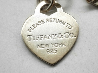 Tiffany & Co. 925 Return to Heart Tag Bracelet Bangle