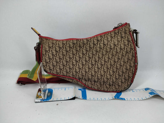Dior Trotter Rasta Saddle Bag, No Engraving, Shoulder Bag