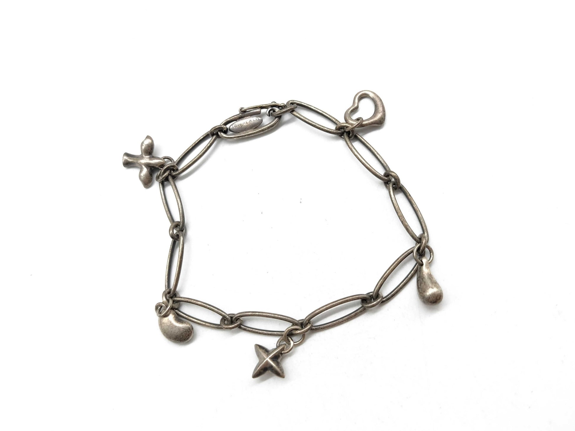 Tiffany & Co. Multi-Charm Bracelet, SV925, 11.5g
