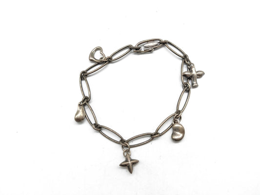 Tiffany & Co. Multi-Charm Bracelet, SV925, 11.5g