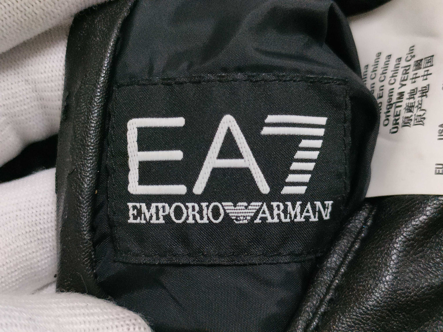 ARMANI Emporio Armani Leather Jacket Jacket