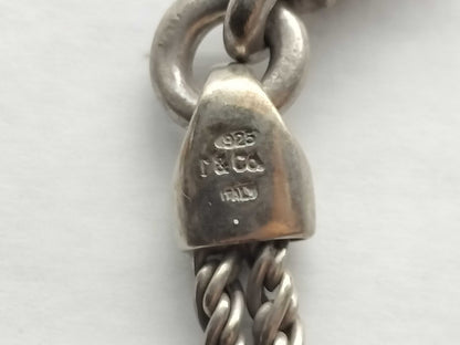 Tiffany & Co. Double Rope SV925 18.1g Bracelet/Bangle