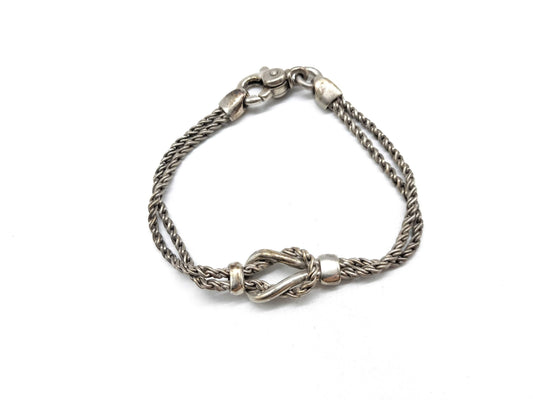 Tiffany & Co. Double Rope SV925 18.1g Bracelet/Bangle