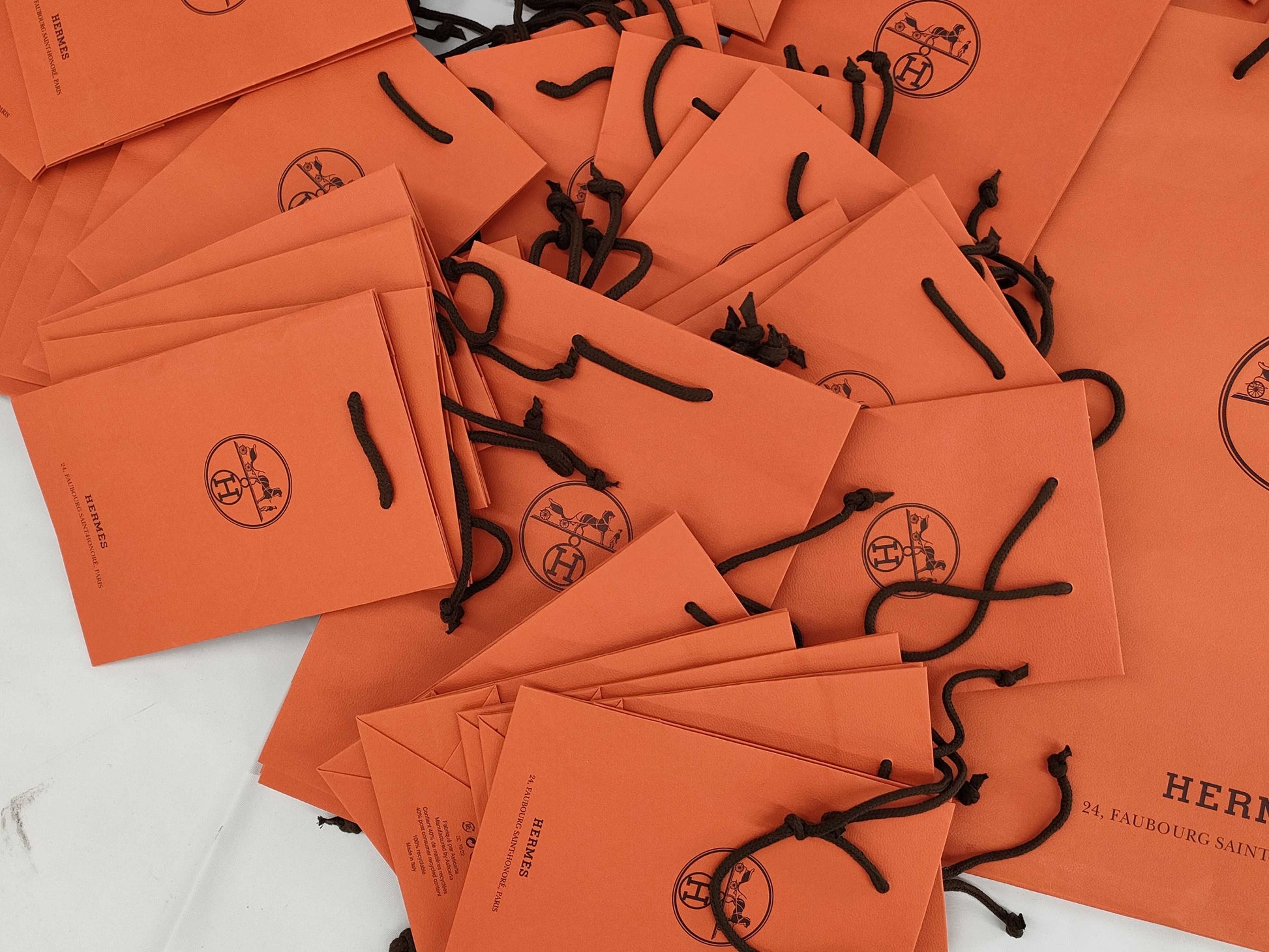 HERMES paper bags etc. *63 storage bags storage bags 