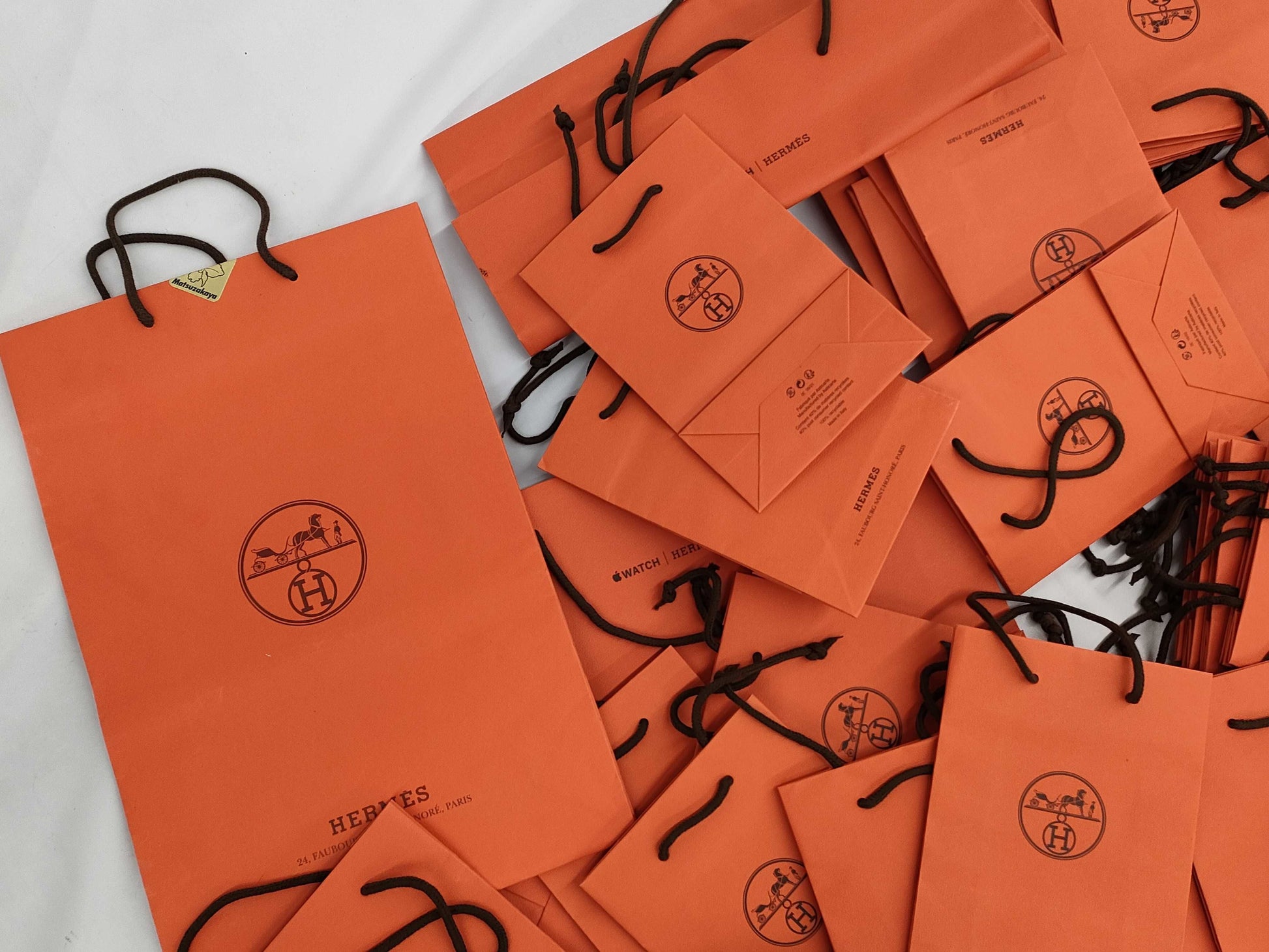HERMES paper bags etc. *63 storage bags storage bags 