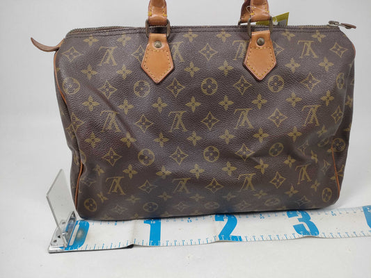LOUIS VUITTON Monogram M41107 Speedy 35 Boston Bag