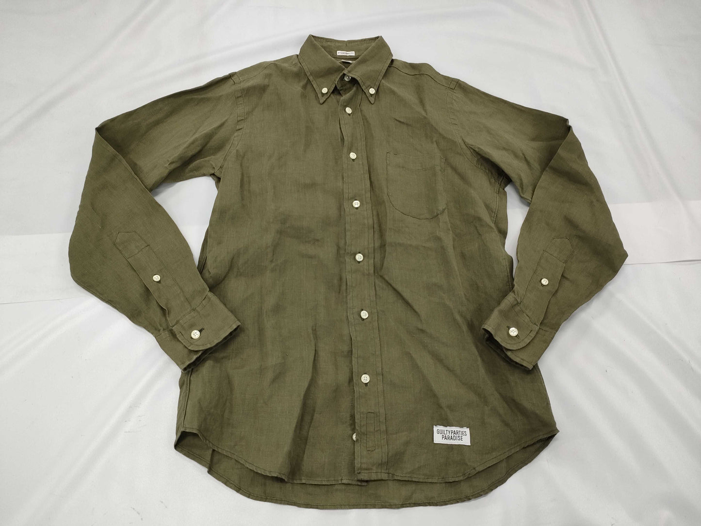 individualized khaki shirt