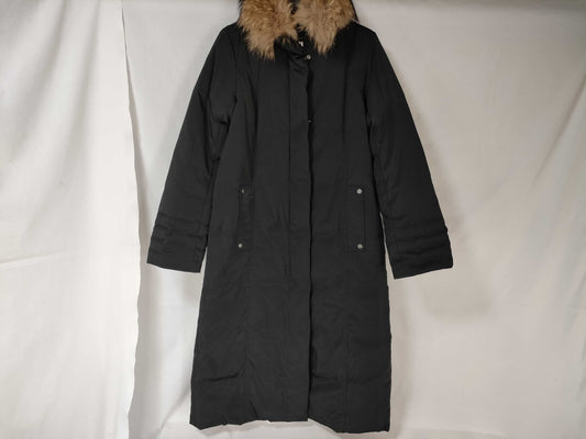BURBERRY Nova Check Fur Down Jacket