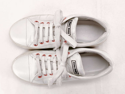 Miu Miu JE828C White Sneakers