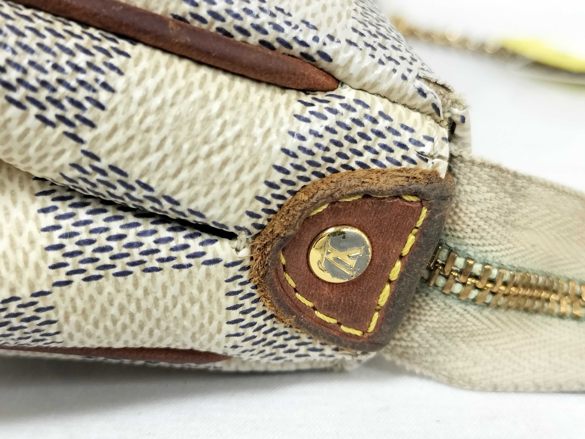 LOUIS VUITTON Damier Azul Eva Shoulder Bag Shoulder Bag