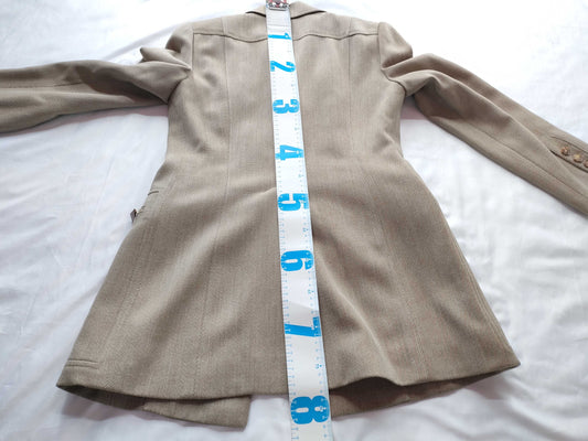 HERMES tailored jacket 100% wool jacket