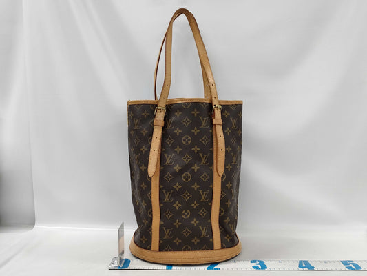 LOUIS VUITTON Monogram Bucket GM Tote Bag