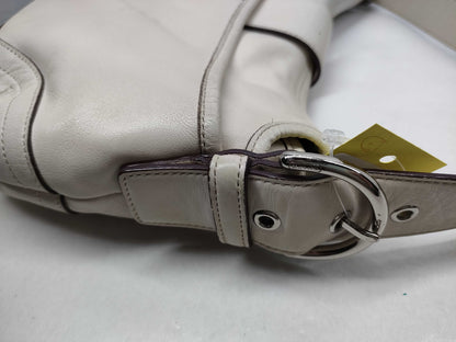 COACH 9248 White One Shoulder Internal Signature Shoulder Bag