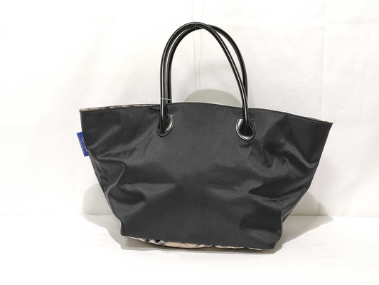 BURBERRY Blue Label Nova Check Handbag Boat-Shaped Tote Bag
