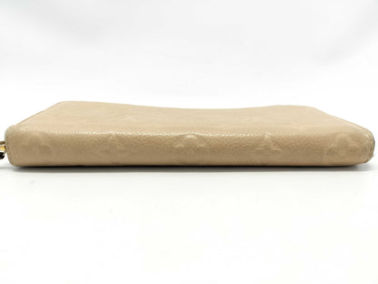 LOUIS VUITTON Monogram Empreinte Zippy Wallet